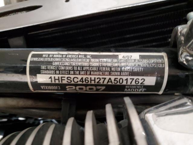 2007 HONDA VTX1800 F3  