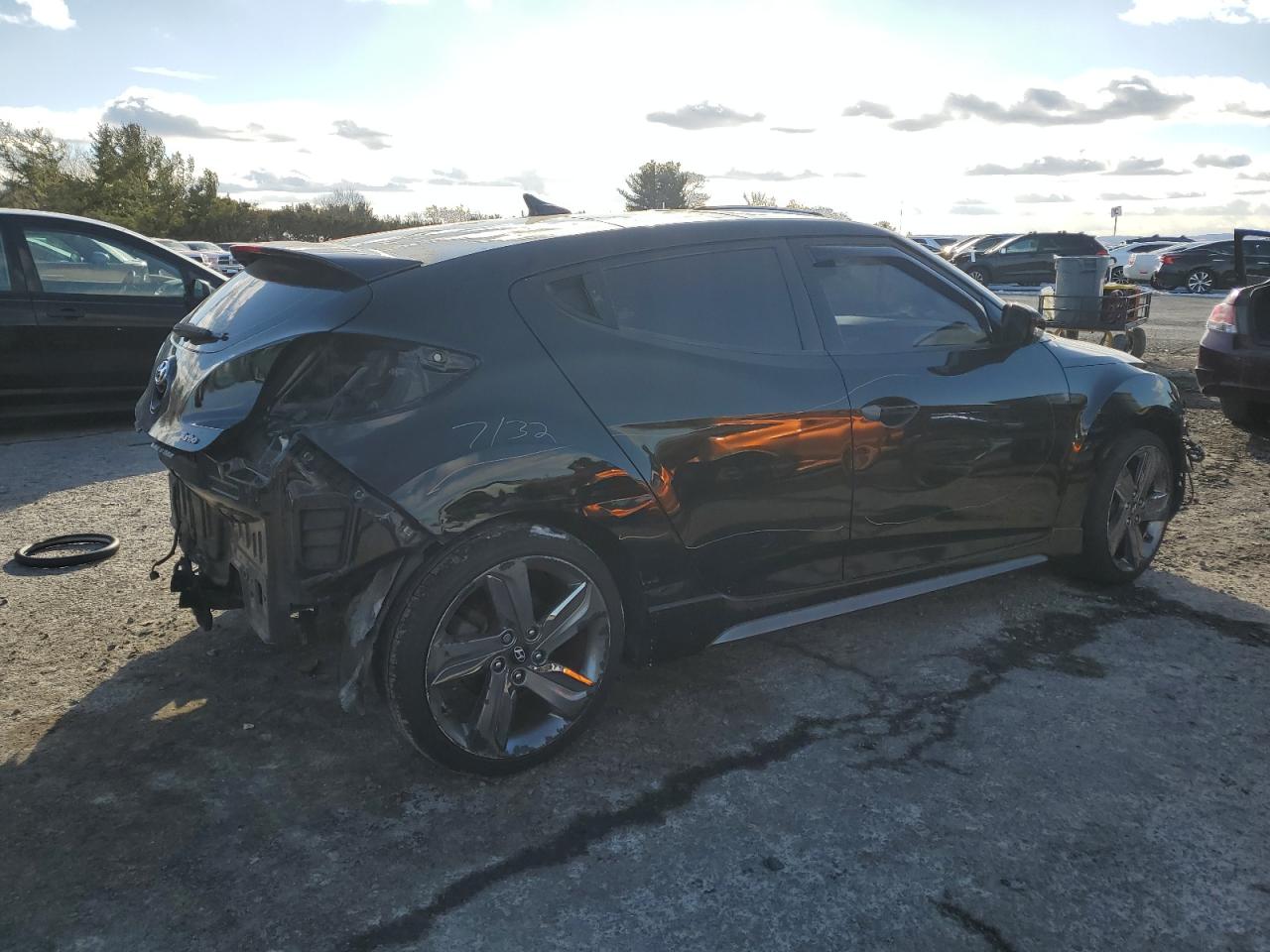 VIN KMHTC6AE6FU228809 2015 HYUNDAI VELOSTER no.3