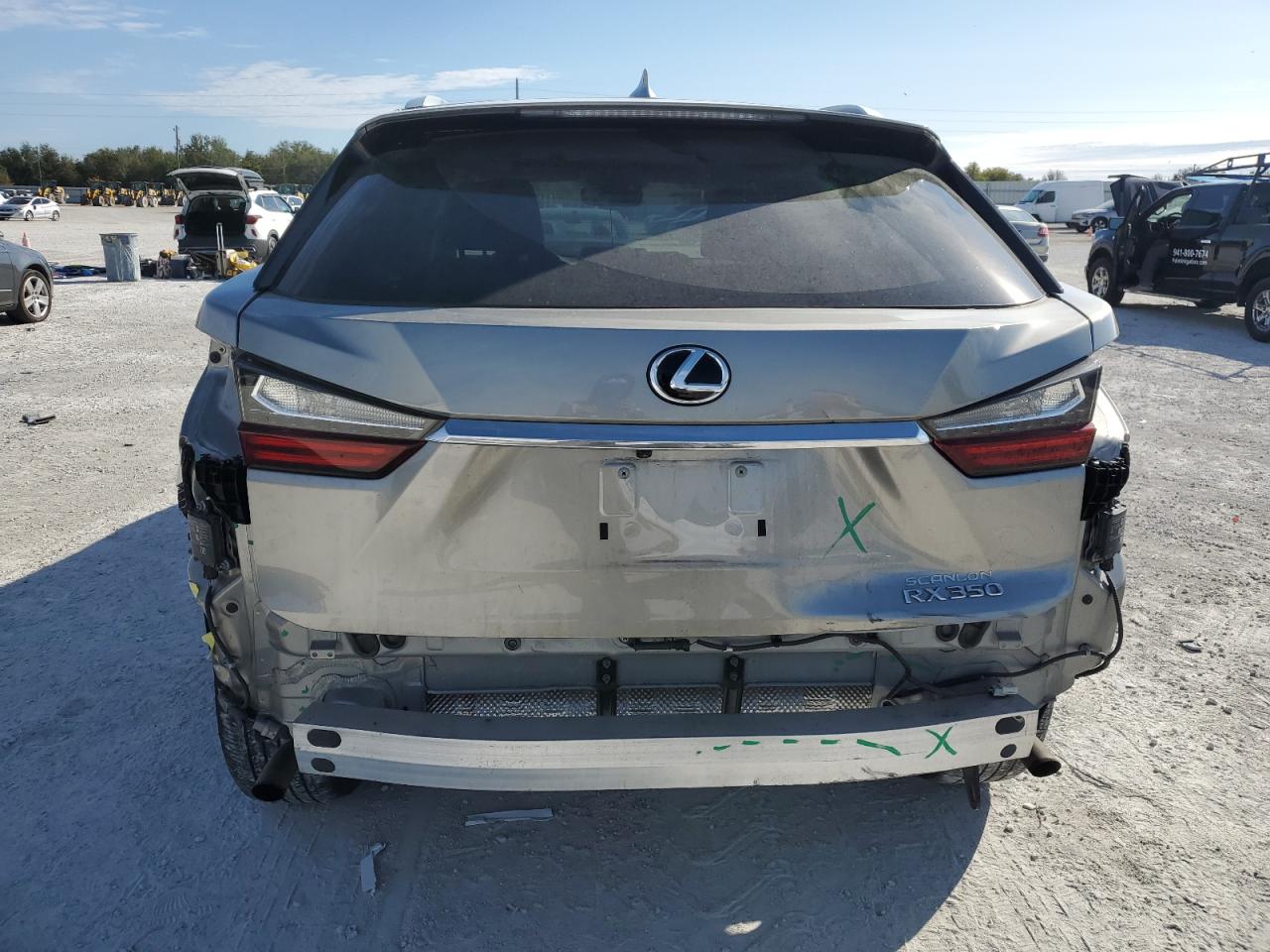 VIN 2T2HZMAA0MC182605 2021 LEXUS RX350 no.6