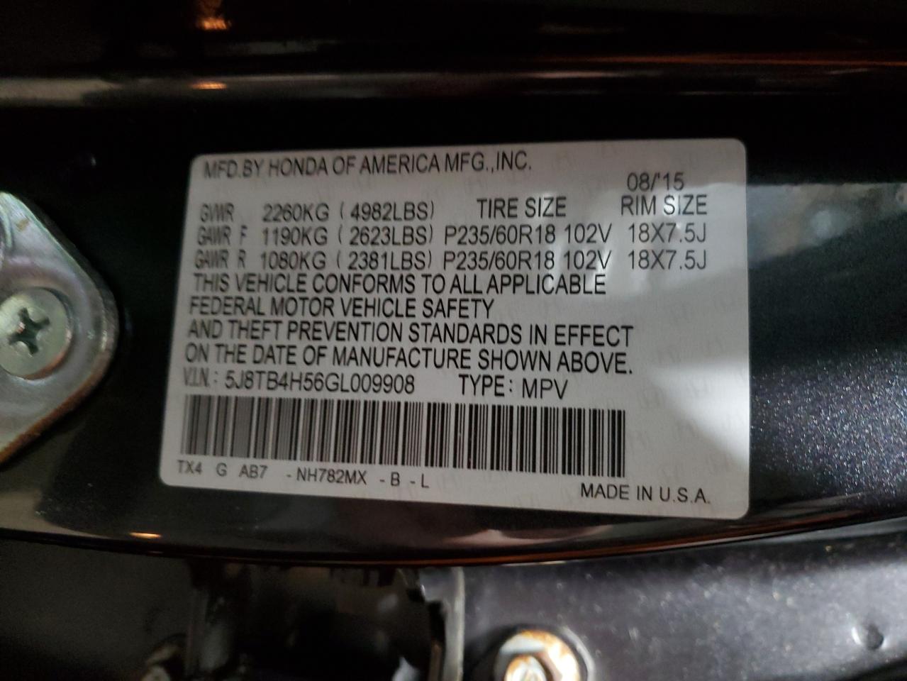 2016 Acura RDX - Image 13