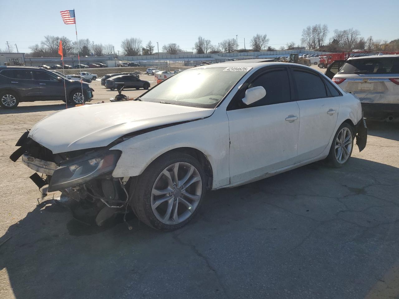 2011 Audi A4 Premium продається в Bridgeton, MO - Front End