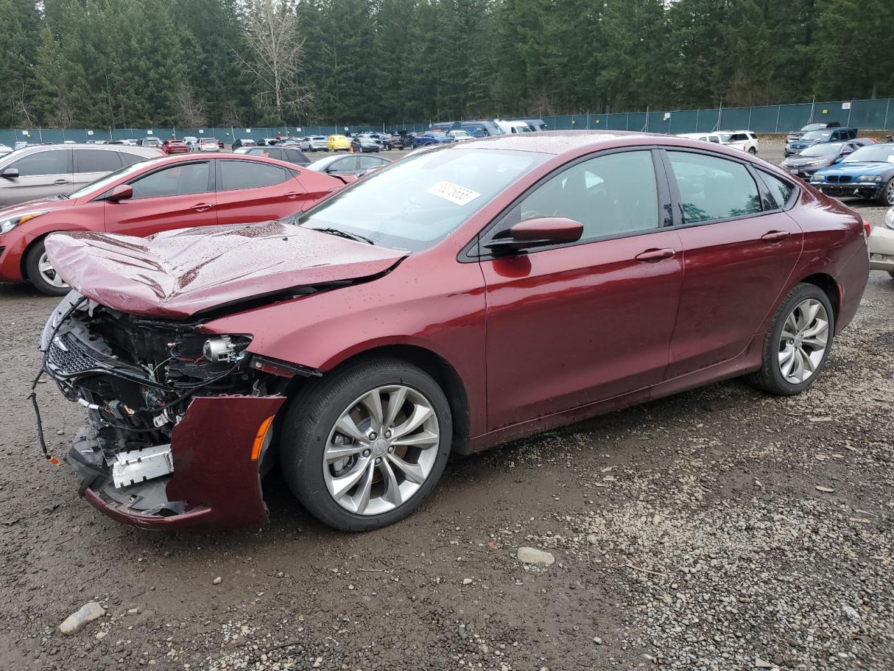 VIN 1C3CCCBG6FN706955 2015 CHRYSLER 200 no.1