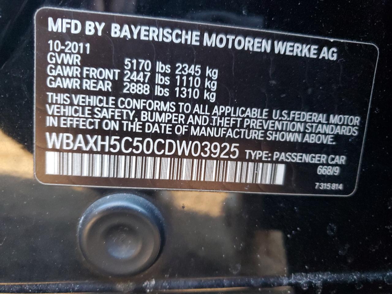2012 BMW 5er - Image 14