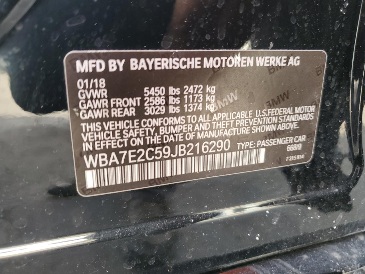 2018 BMW 7er - Image 14