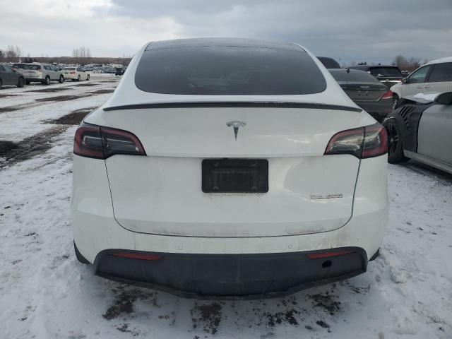  TESLA MODEL Y 2022 Белы
