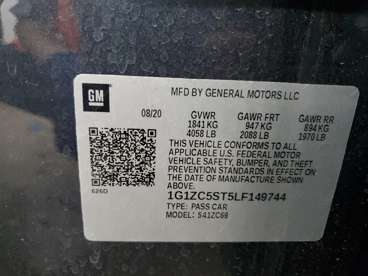 2020 Chevrolet Malibu - Image 12