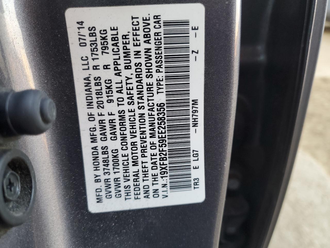 2014 Honda Civic - Image 12