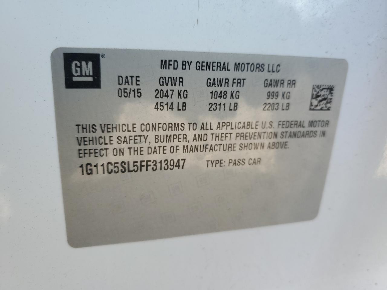 2015 Chevrolet Malibu - Image 14