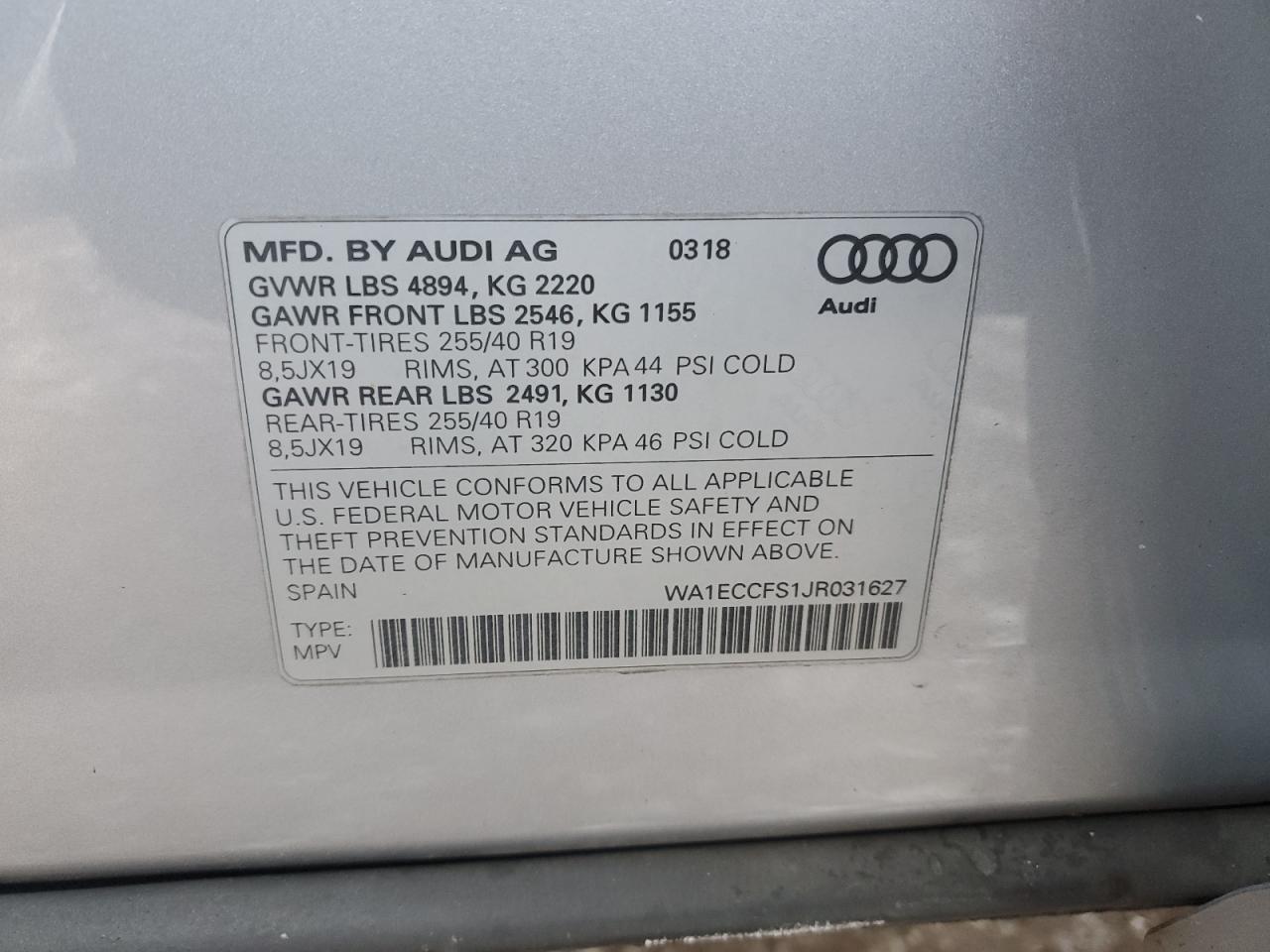 2018 Audi Q3 - Image 13
