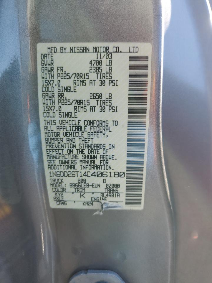 2004 Nissan Navara (Frontier) - Image 12