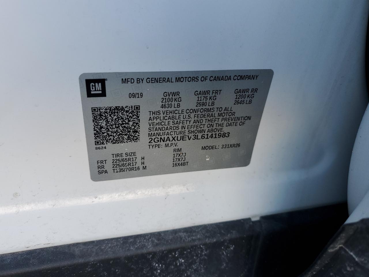 2020 Chevrolet Equinox - Image 14