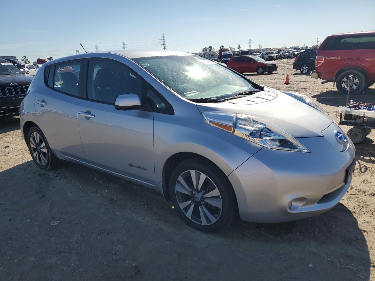 VIN 1N4AZ0CP4DC409017 2013 NISSAN LEAF no.4