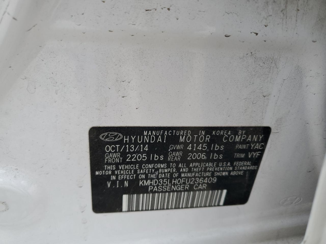 2015 Hyundai Elantra - Image 12