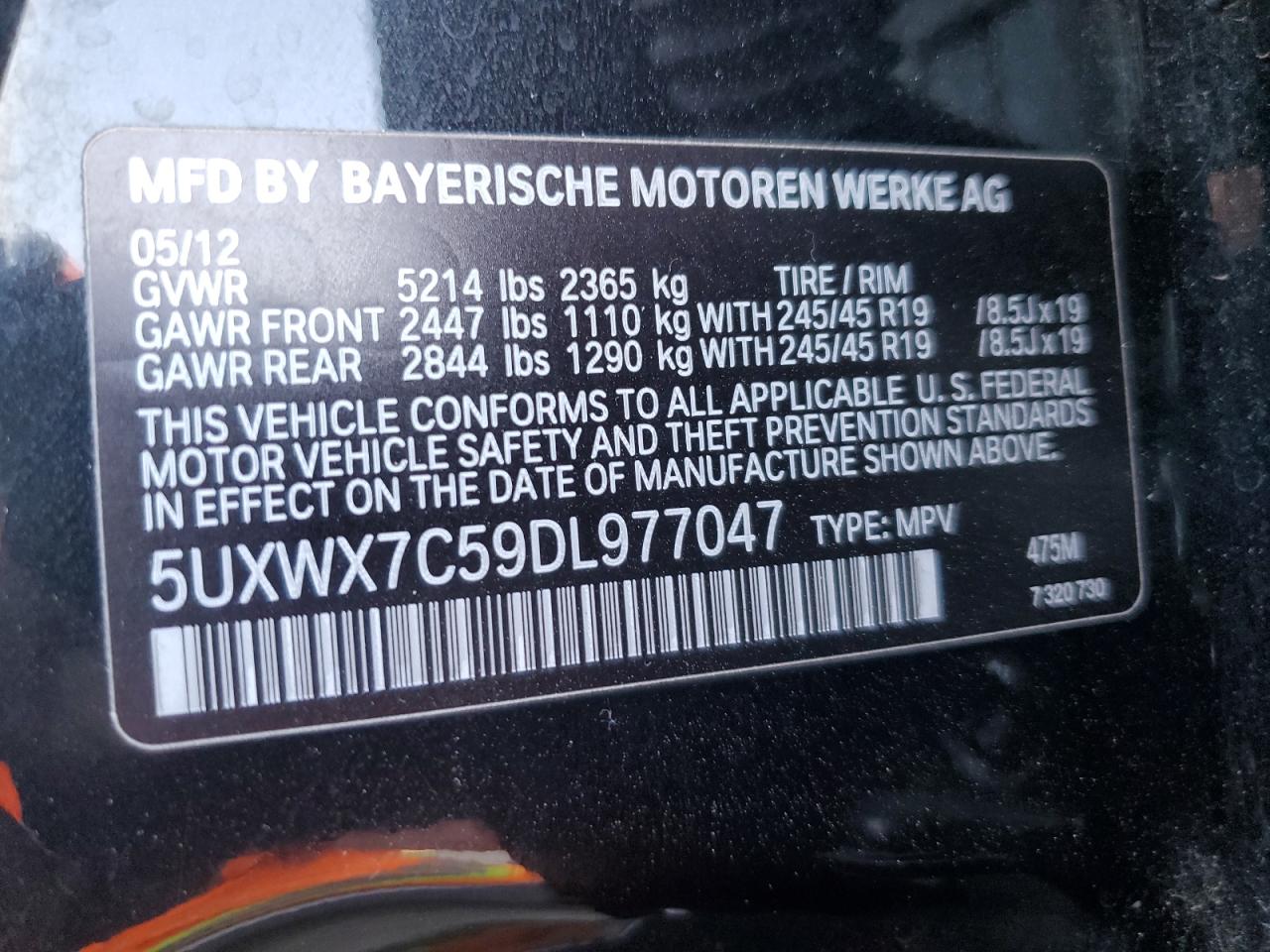 2013 BMW X3 - Image 13