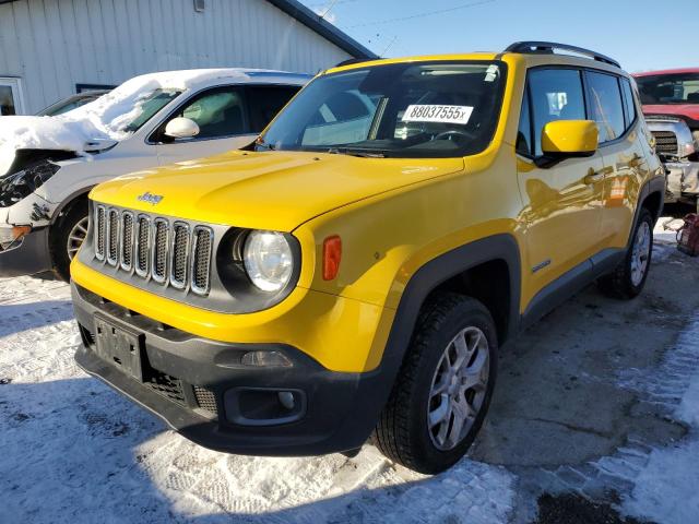  JEEP RENEGADE 2015 Жовтий