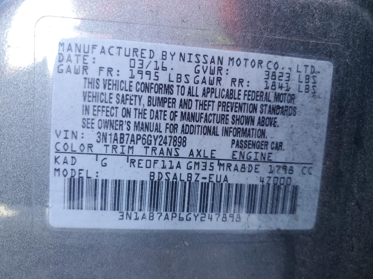 2016 Nissan Sentra - Image 14