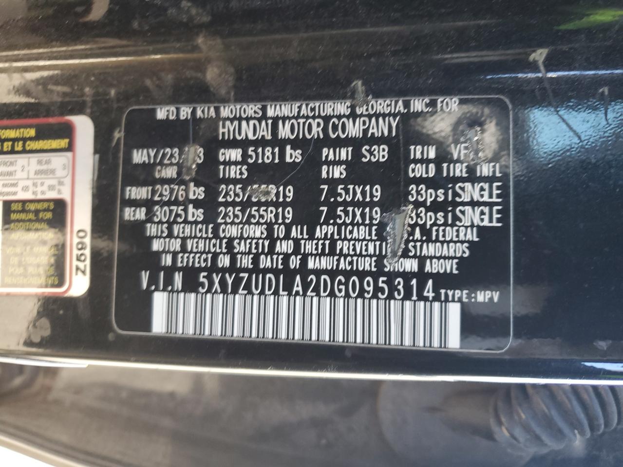 2013 Hyundai Santa Fe - Image 14