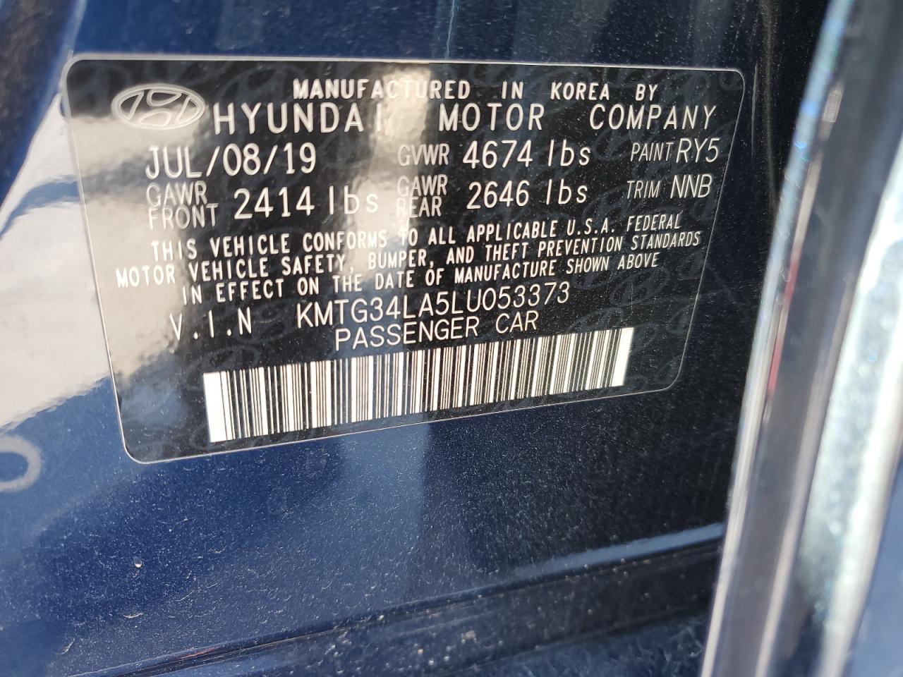 2020 Genesis G70 - Image 13