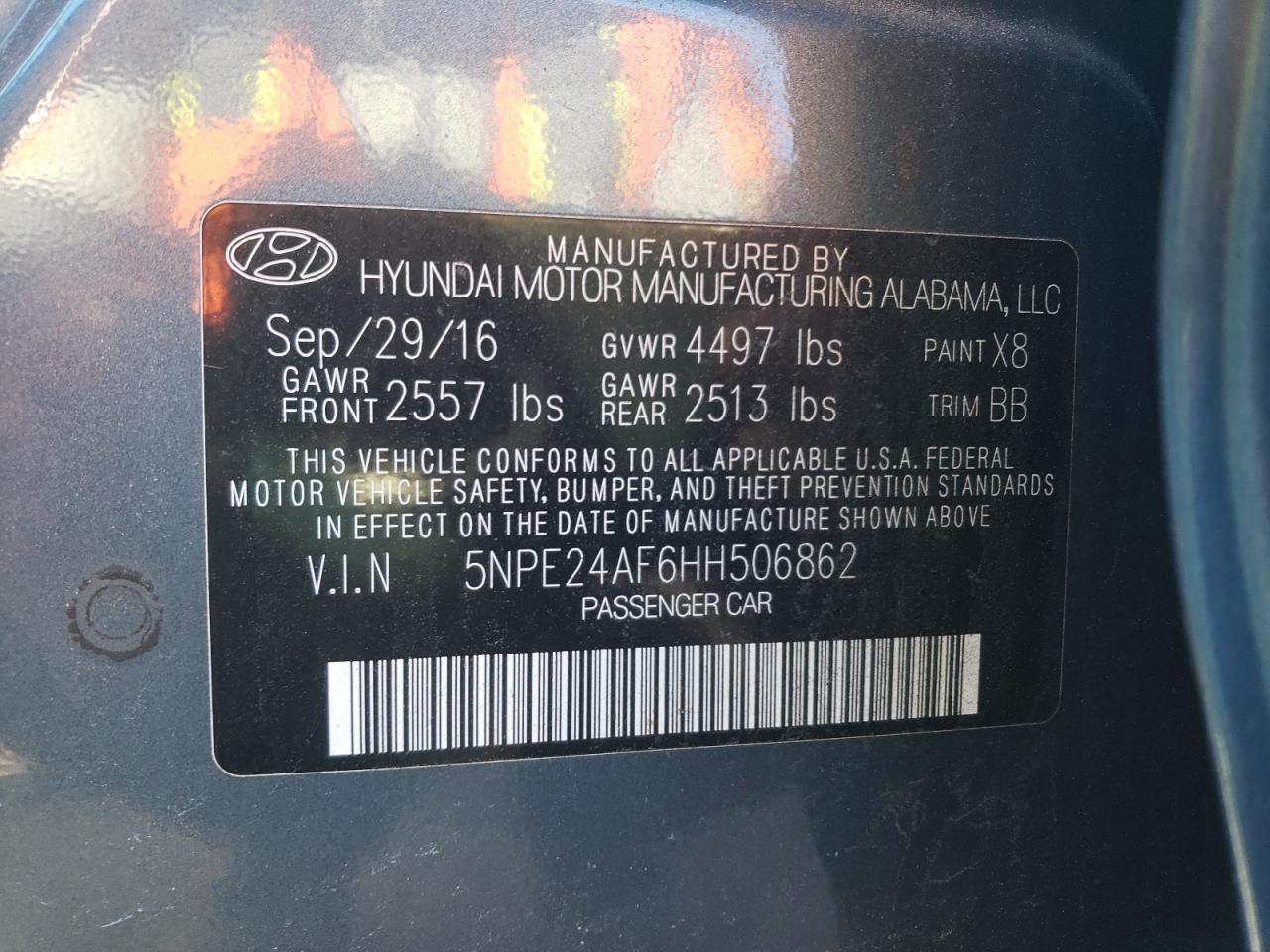 2017 Hyundai Sonata - Image 12