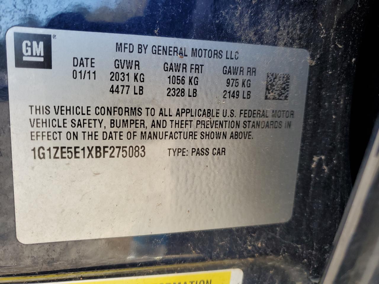 2011 Chevrolet Malibu - Image 12