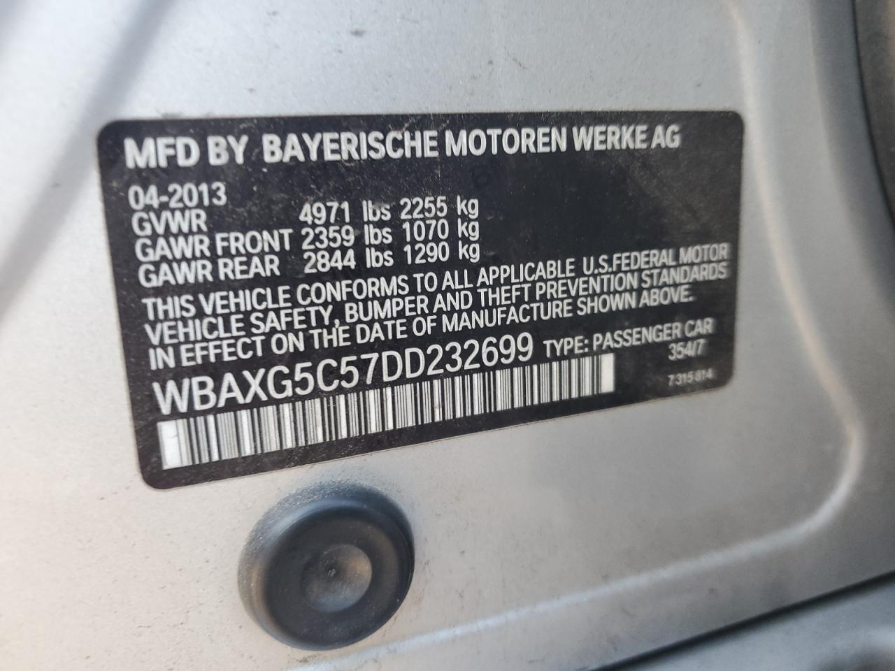 2013 BMW 5er - Image 12