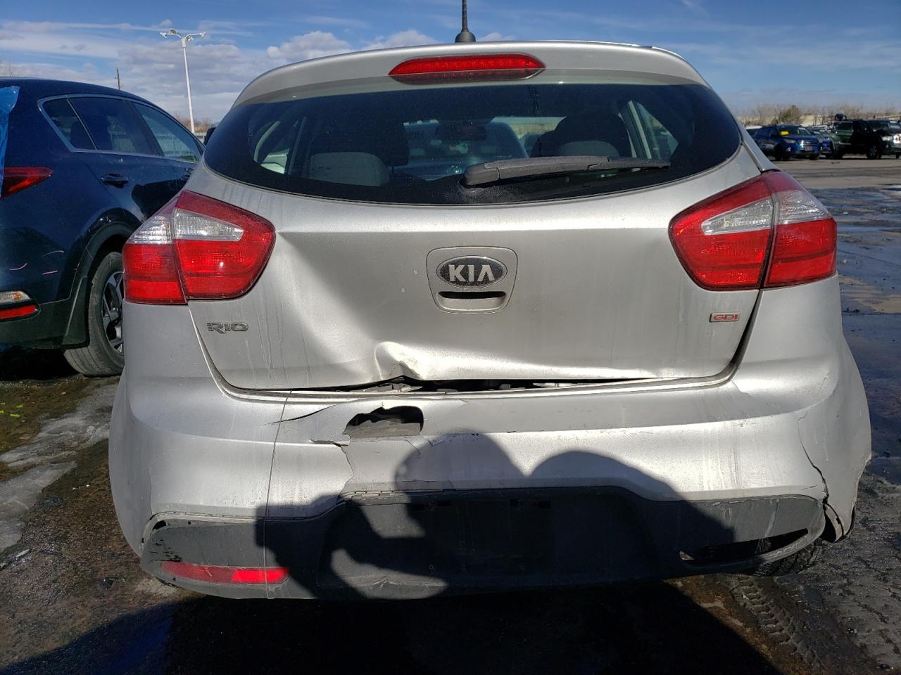 2014 Kia Rio Lx VIN: KNADM5A33E6359095 Lot: 88536745