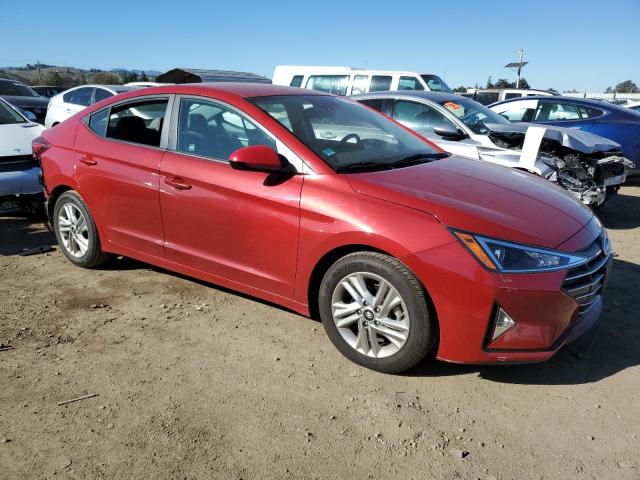  HYUNDAI ELANTRA 2020 Red