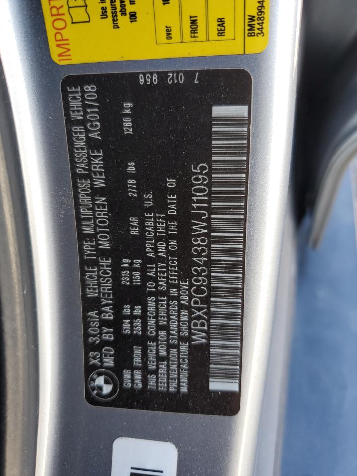 2008 BMW X3 - Image 12