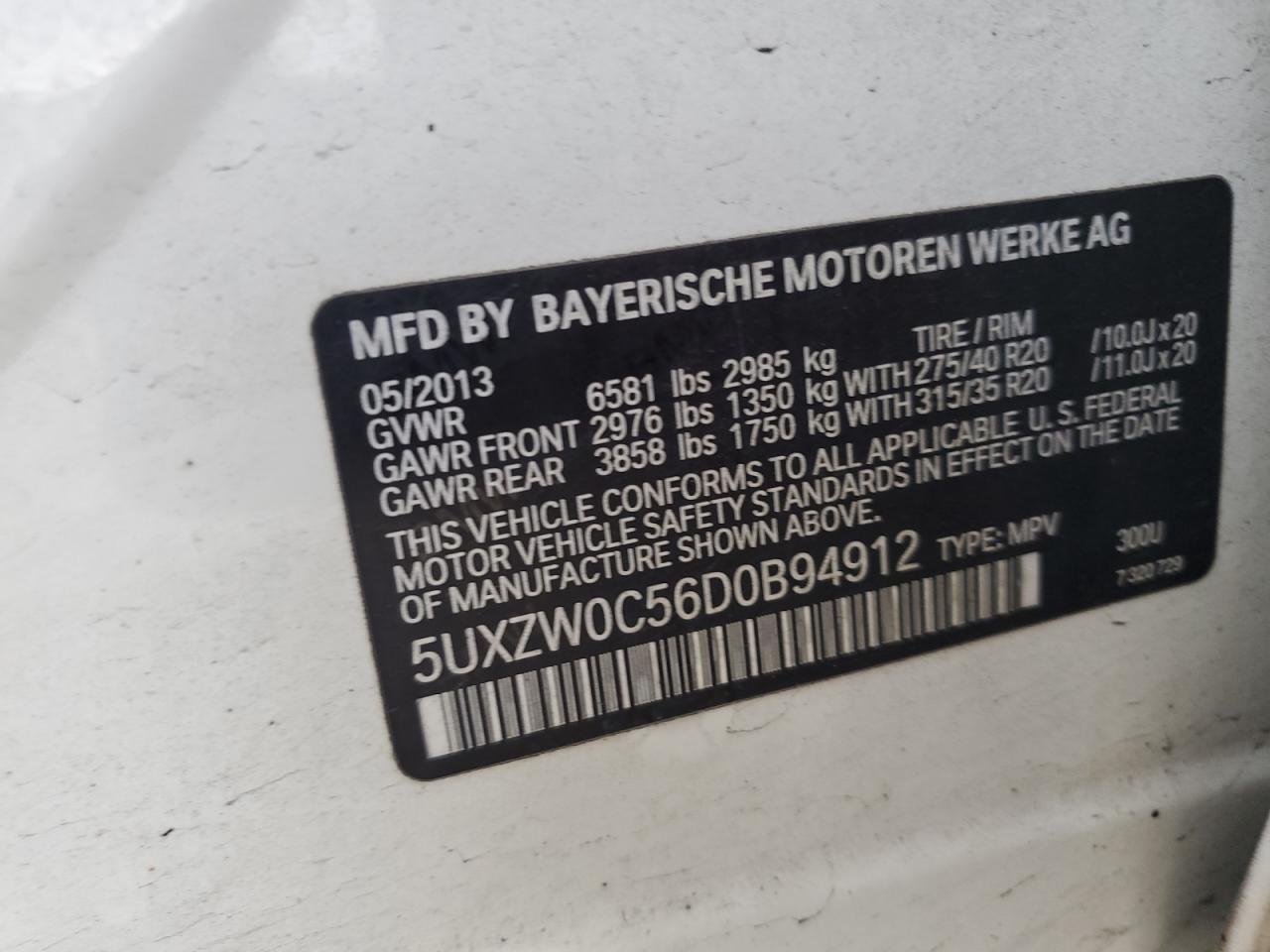 2013 BMW X5 - Image 13