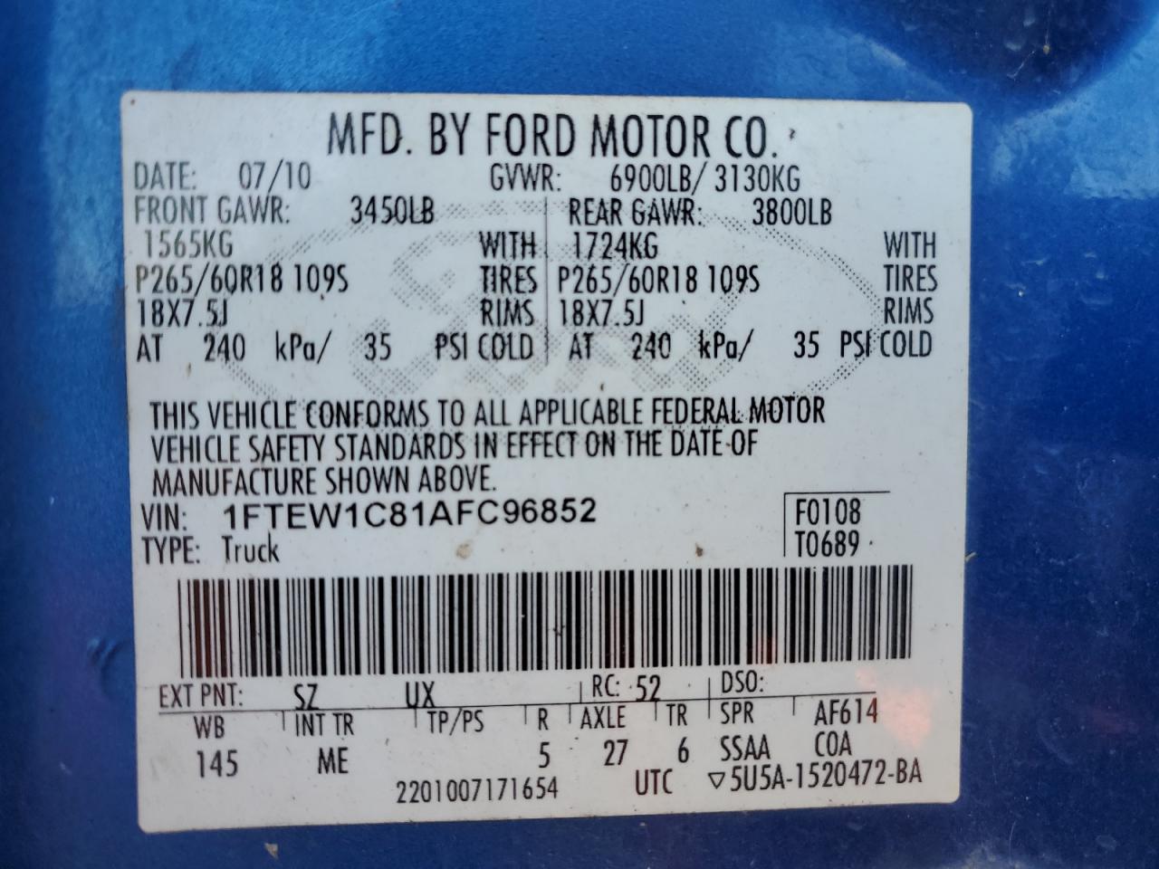 2010 Ford F-150 - Image 13