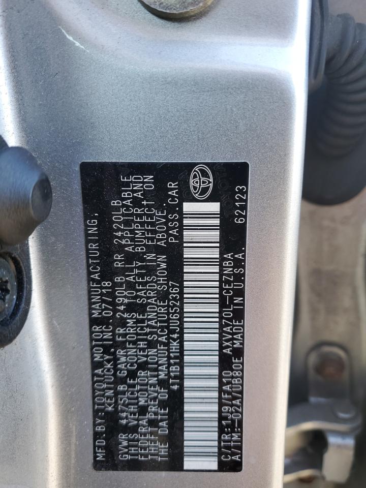 2018 Toyota Camry - Image 12