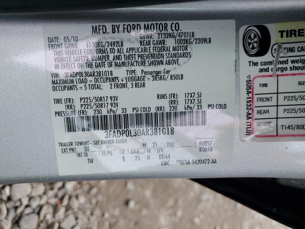 2010 Ford Fusion - Image 12