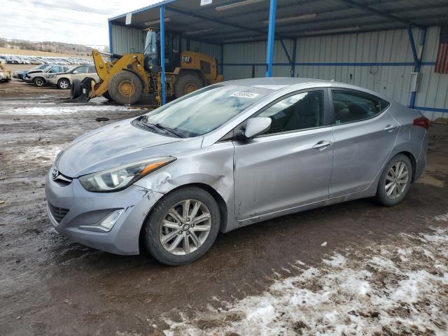 Седани HYUNDAI ELANTRA 2015 Сріблястий