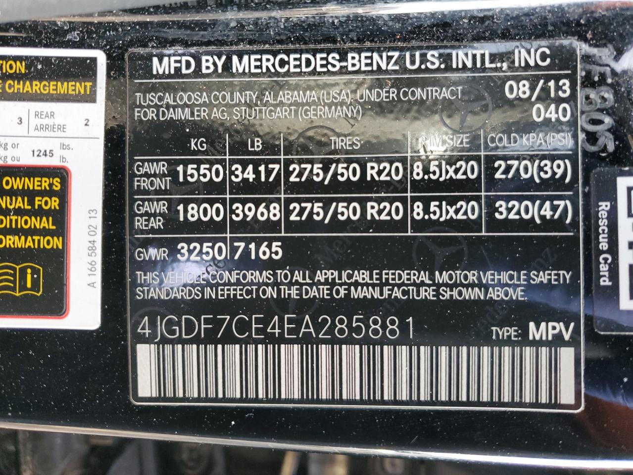 2014 Mercedes-Benz GL-klasse - Image 13