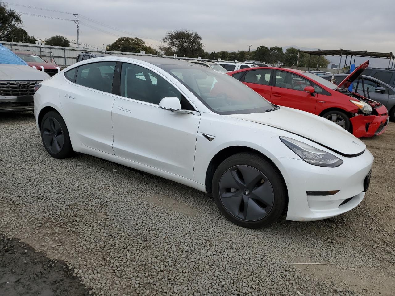 VIN 5YJ3E1EA9LF645032 2020 TESLA MODEL 3 no.4