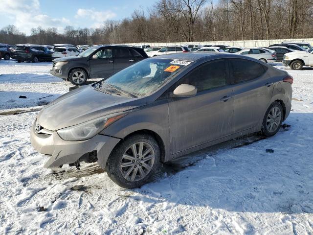 2016 Hyundai Elantra Se de vânzare în Ellwood City, PA - Front End