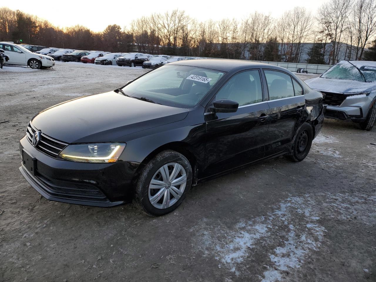 2017 Volkswagen Jetta S продається в North Billerica, MA - Rear End