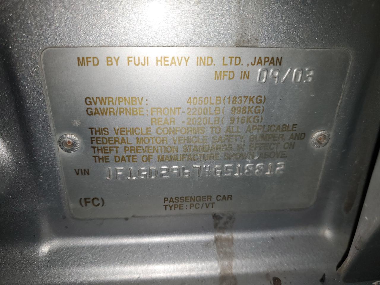 2004 Subaru WRX - Image 12