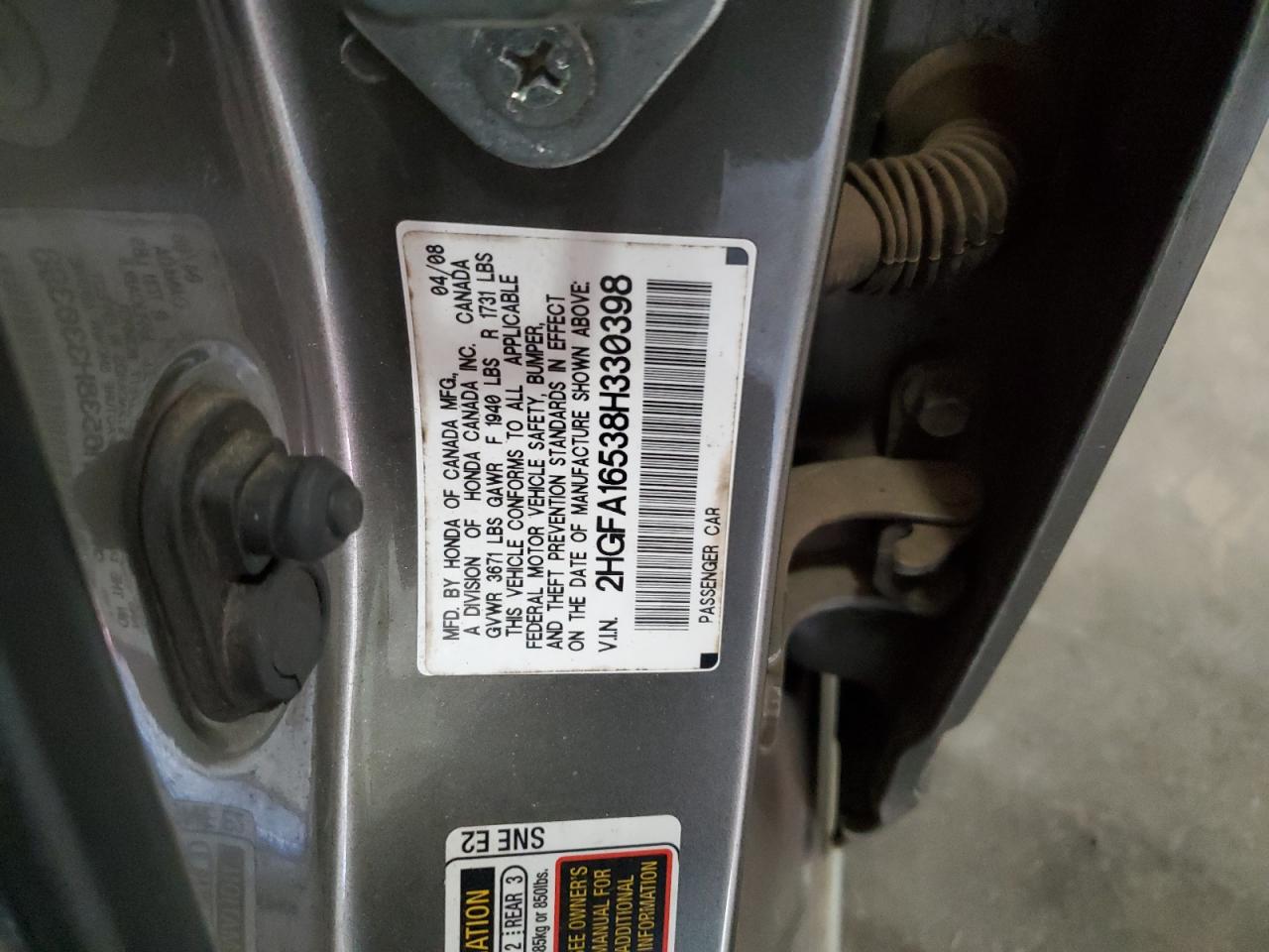 2008 Honda Civic - Image 14
