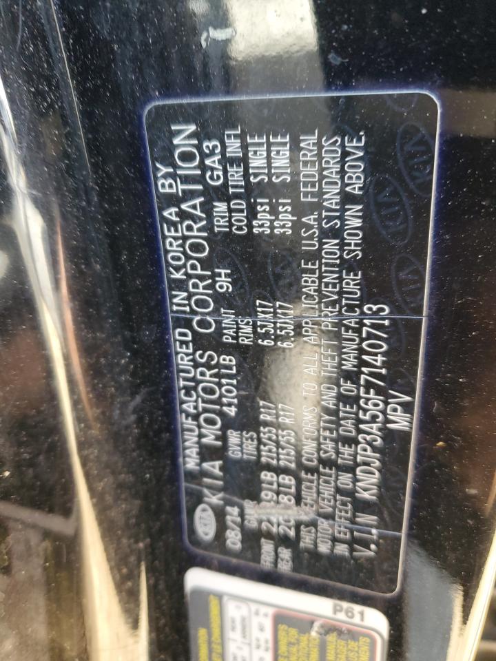 2015 Kia Soul + VIN: KNDJP3A56F7140713 Lot: 88242985