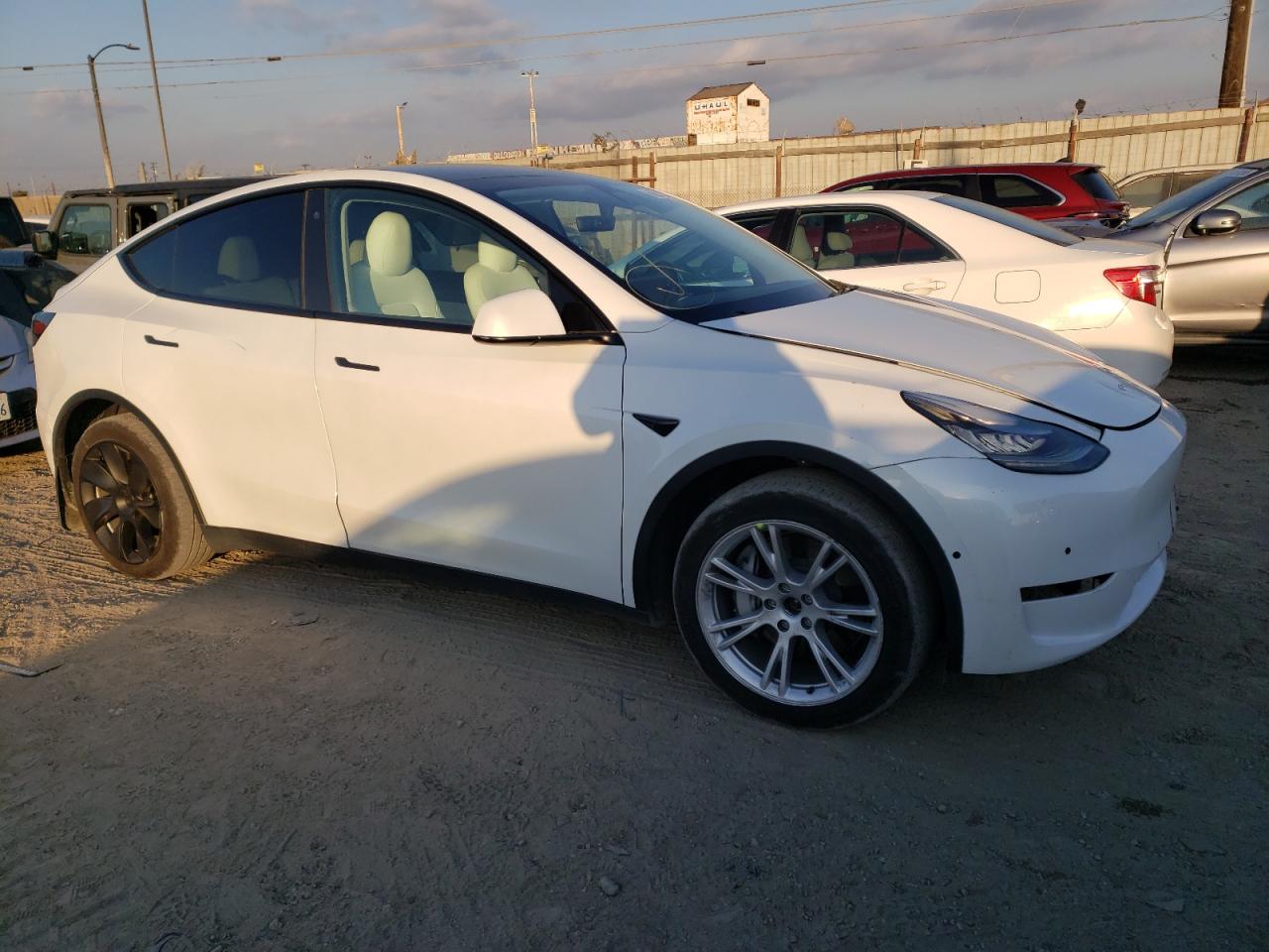 VIN 5YJYGDEE4LF053199 2020 TESLA MODEL Y no.4