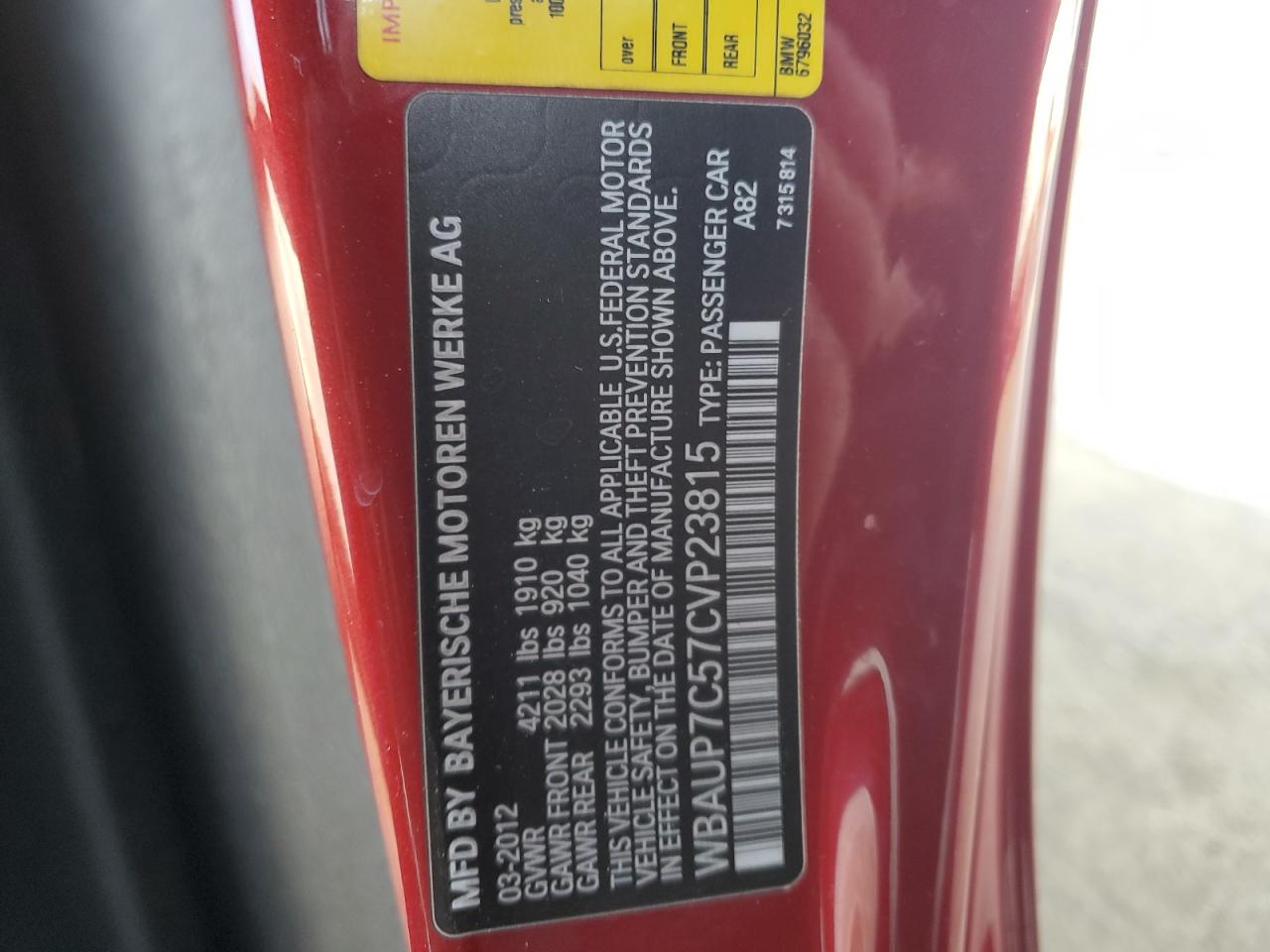 2012 BMW 1er - Image 13