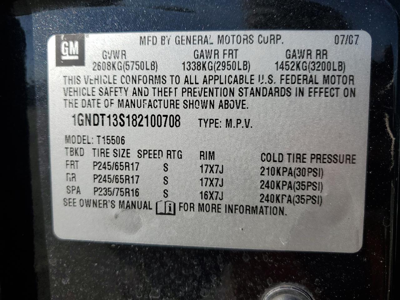 2008 Chevrolet TrailBlazer - Image 13
