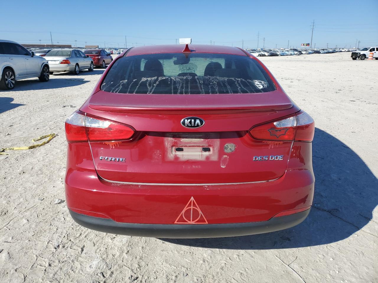 VIN KNAFX4A65F5378730 2015 KIA FORTE no.6