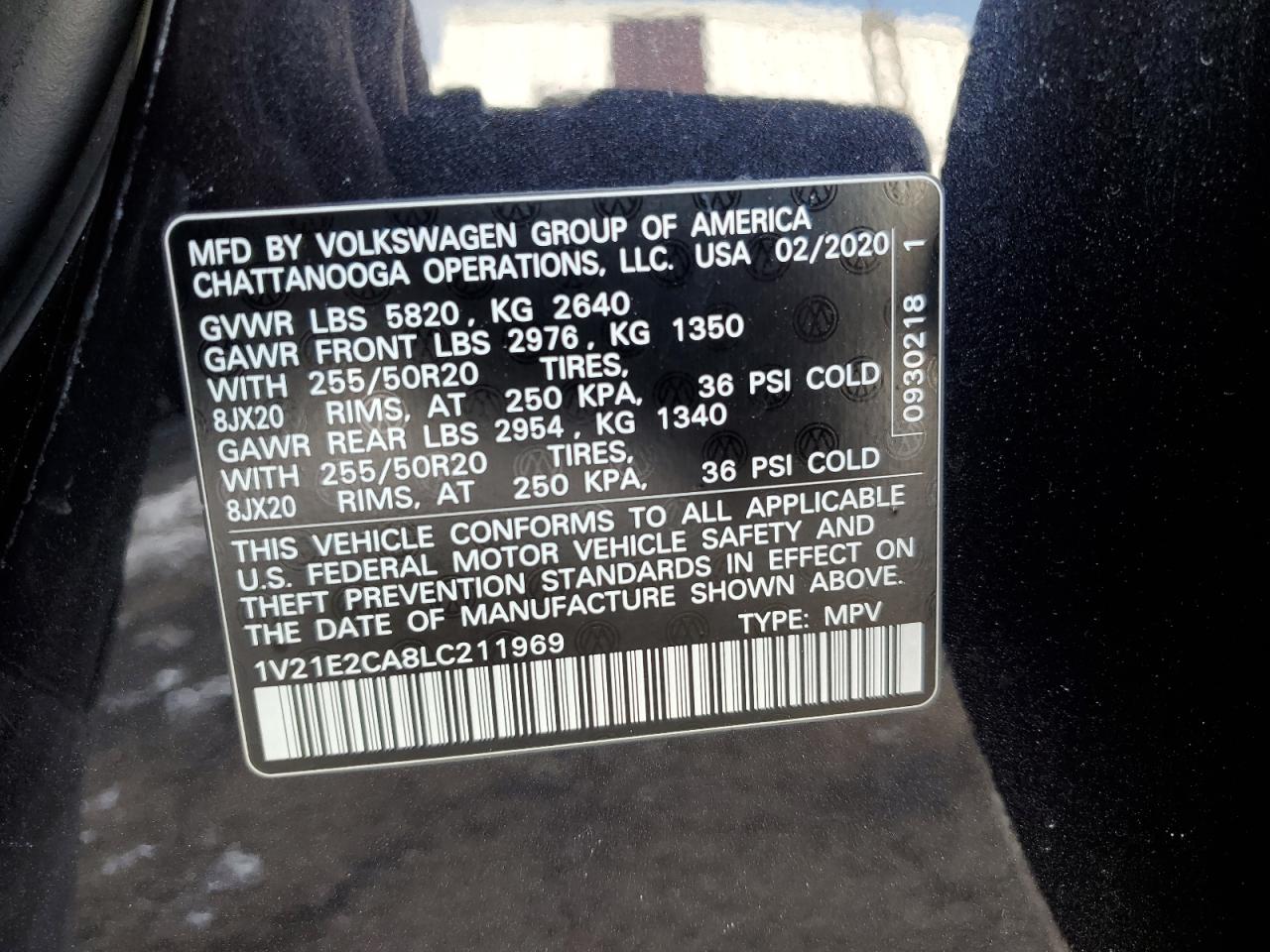 2020 Volkswagen Atlas - Image 15