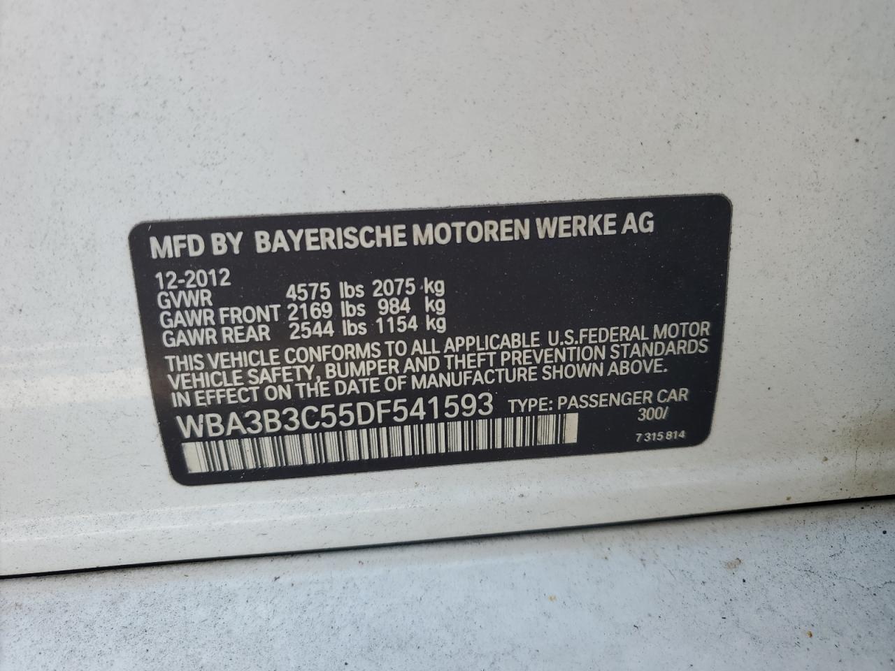 2013 BMW 3er - Image 13