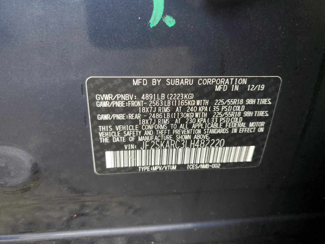 2020 Subaru Forester - Image 13