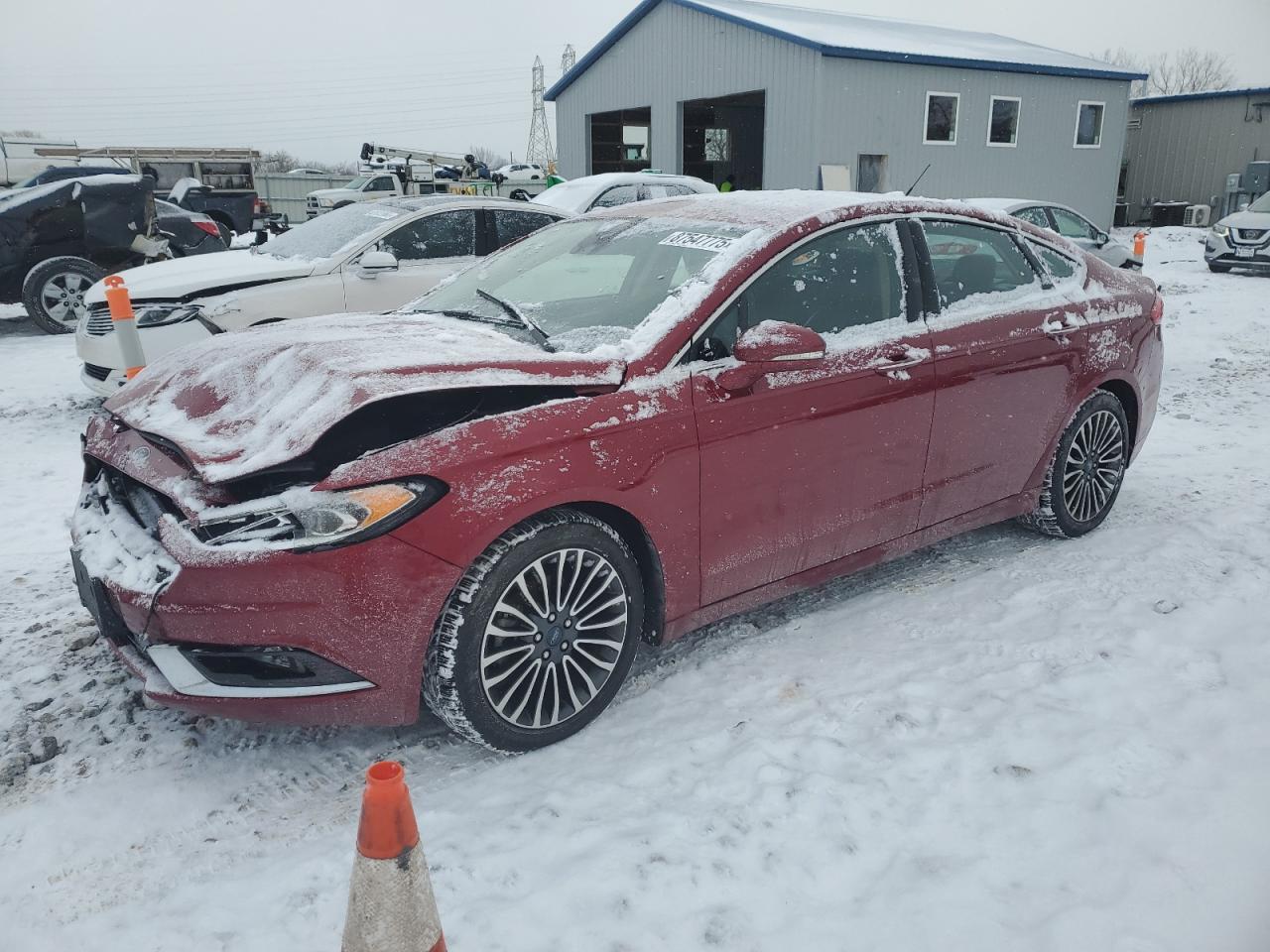 VIN 3FA6P0D96HR257163 2017 FORD FUSION no.1