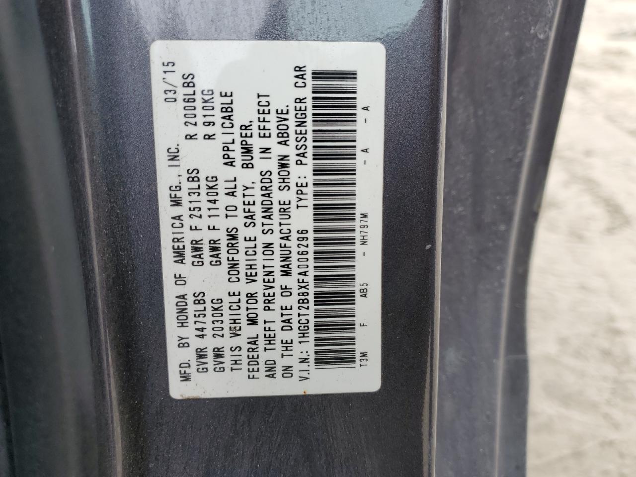 2015 Honda Accord - Image 12