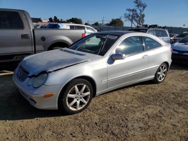 2002 MERCEDES-BENZ C 230K SPORT COUPE for sale at Copart CA - NAPA